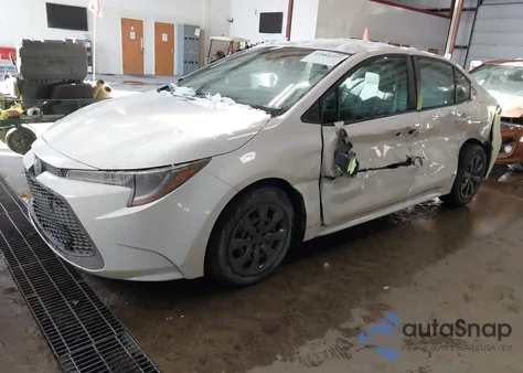 2022 Toyota Corolla Le from USA, damaged, VIN 5YFEPMAE4NP386681